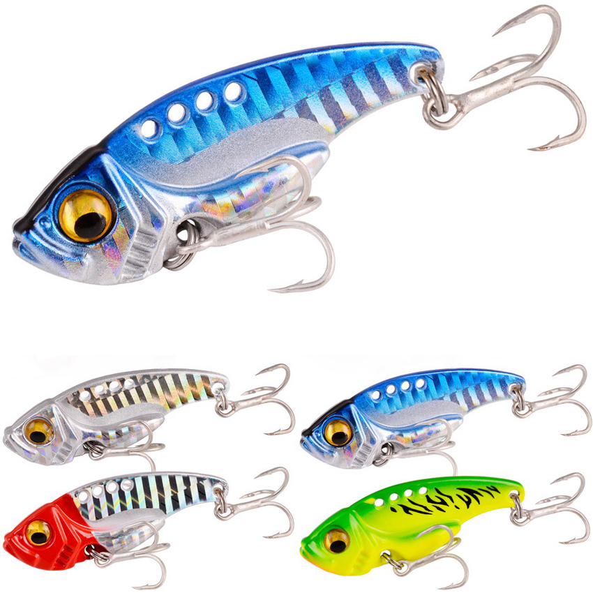 Fishing Lure Blade Bait - 6 Cái/lốc 7/10/15/20G Kim Loại Cứng