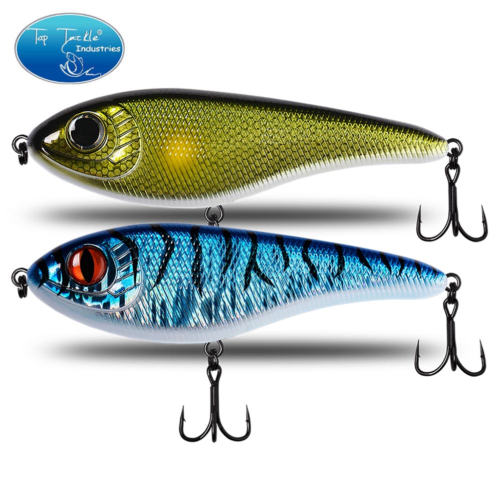 Fishing Lure Jerkbait - Pike Dụ Giật Mồi Chậm Đánh