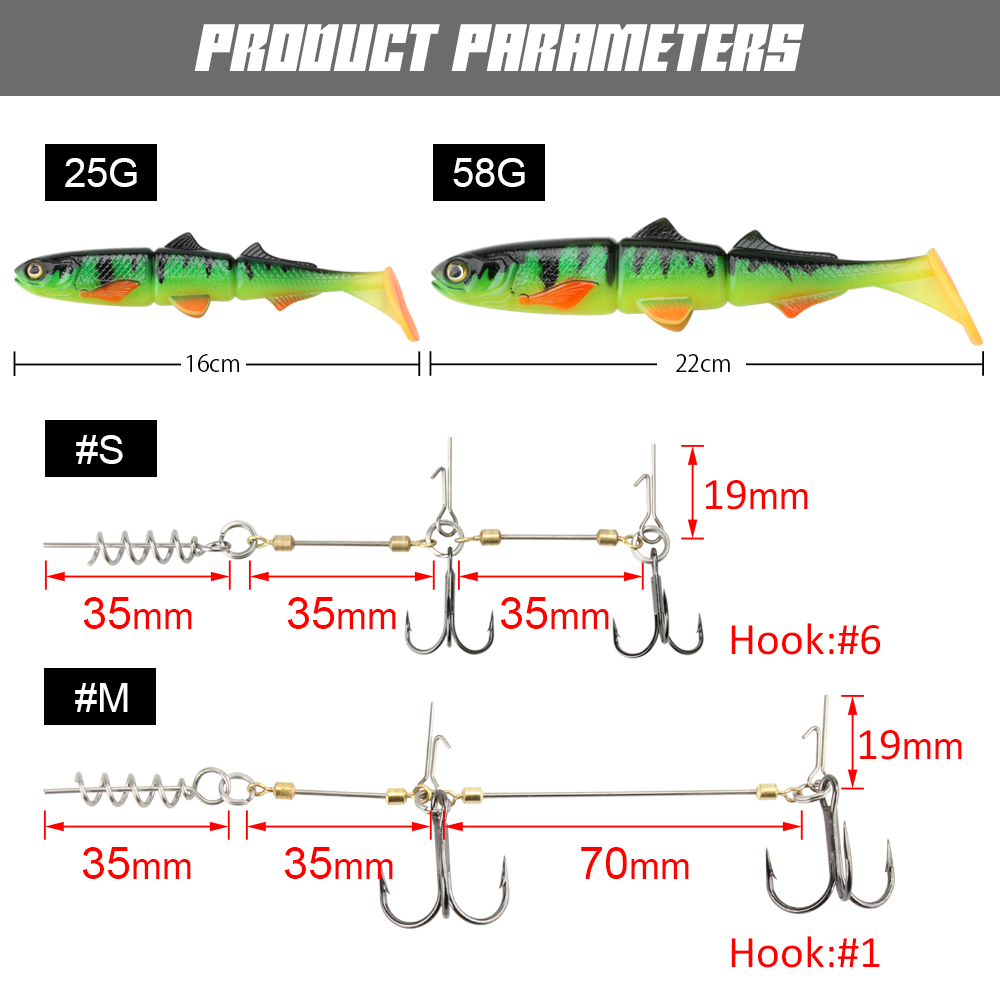 Spinpoler Pike Stinger Rig Hoo - đánh giá và giá Fishing Lure Jerkbait