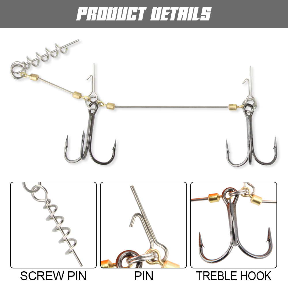 Spinpoler Pike Stinger Rig Hoo - đánh giá và giá Fishing Lure Jerkbait