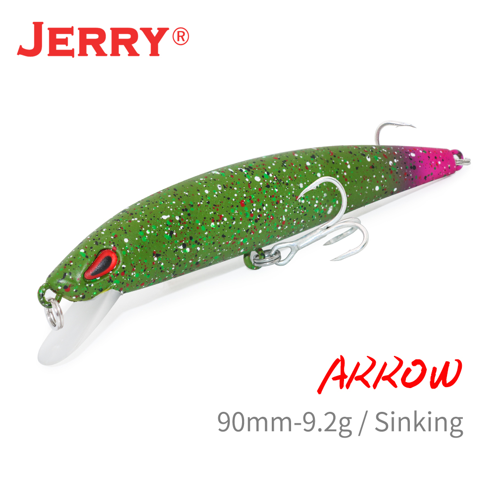 Jerry Mũi Tên Đánh Chìm Đúc Tr - đánh giá và giá Fishing Lure Jerkbait