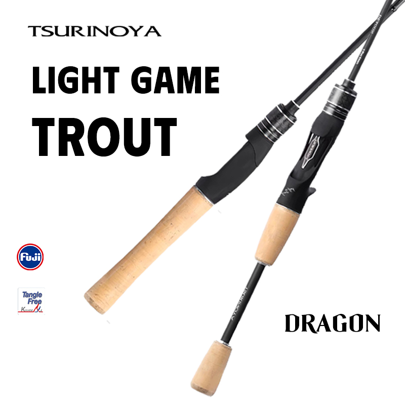 TSURINOYA Light Trout Rod DRAG - đánh giá và giá Kastking Reel Zephyr