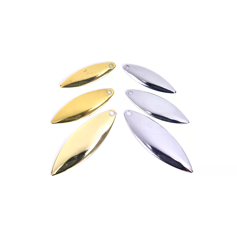 50pcs Willow Spinner Blades Sm - đánh giá và giá Fishing Lure Blade Bait