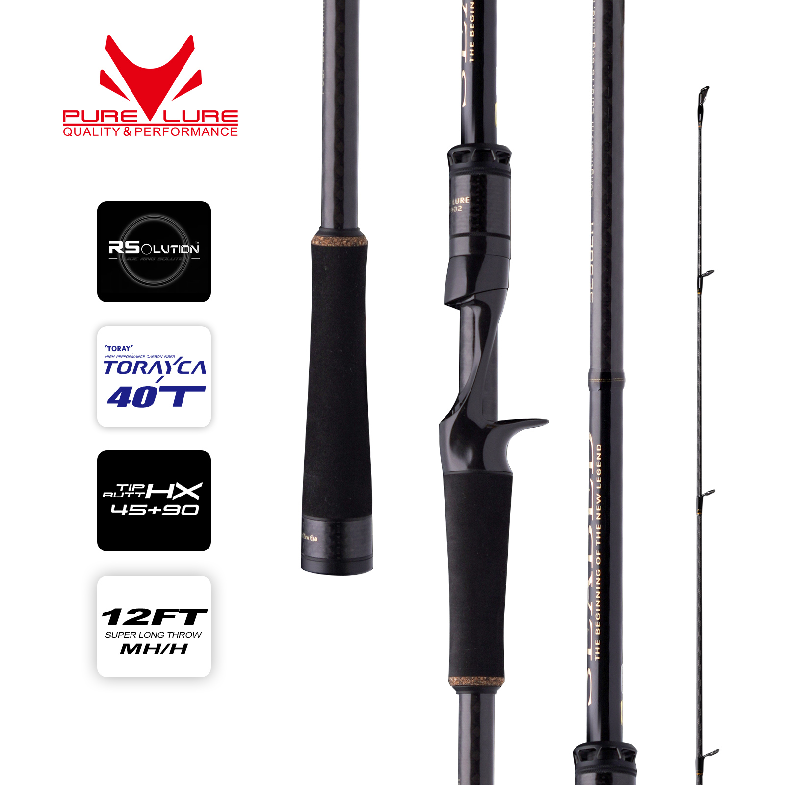 PURELURE SEABED 12FT 3.0m 3.3m - đánh giá và giá Kastking Reel Zephyr