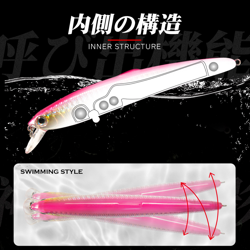 Hunthouse Saruna Minnow Jerkba - đánh giá và giá Fishing Lure Jerkbait